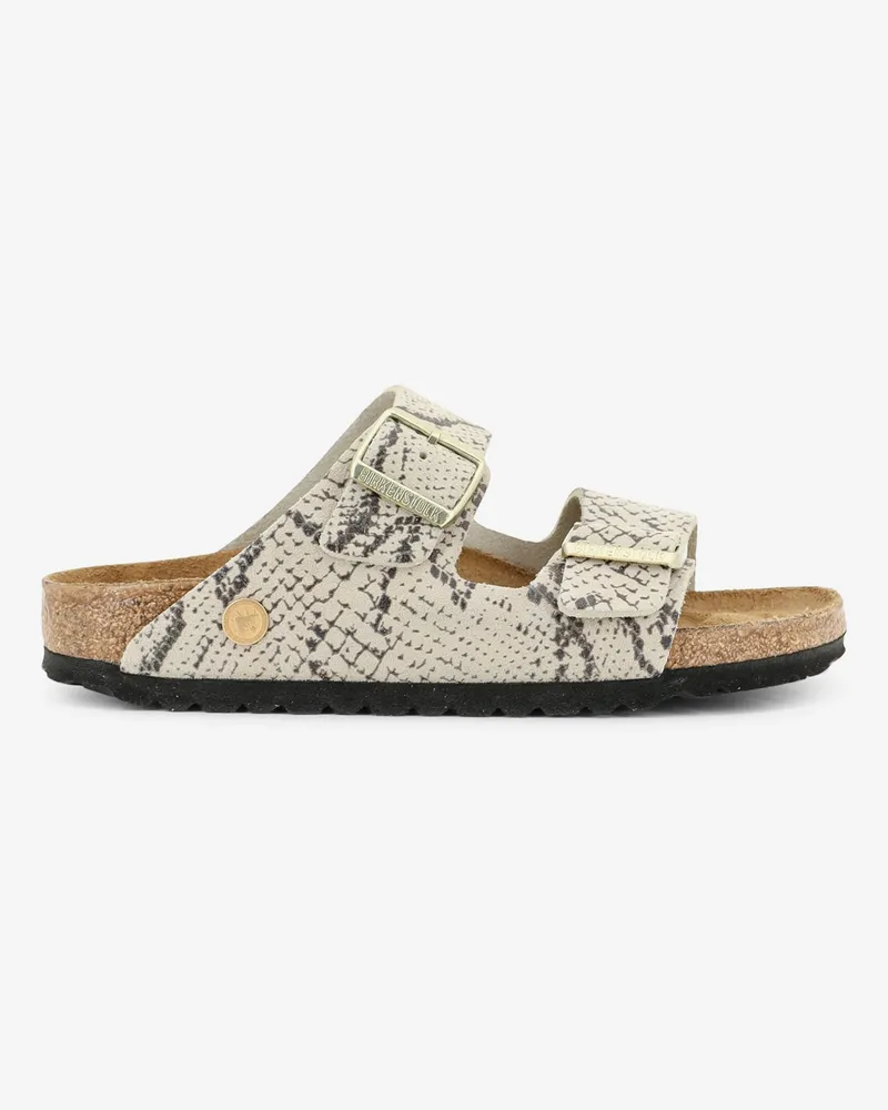 Birkenstock Arizona Snake Oyster Sandals in Python Print Leather -  - gender_Woman Animal