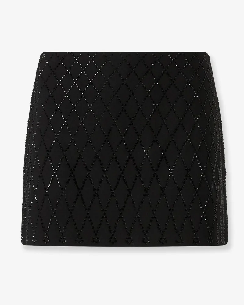 Pinko Memory Mini skirt with crystals -  - gender_Woman Black