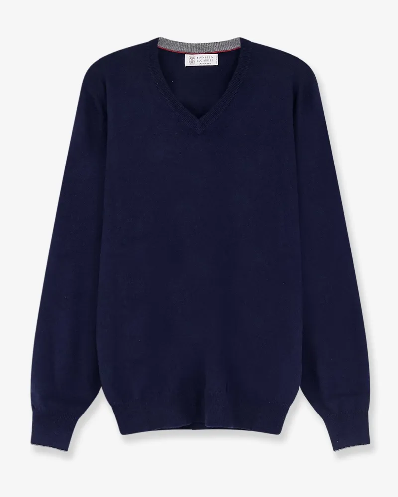 Brunello Cucinelli Cashmere sweater -  - gender_Man Blue