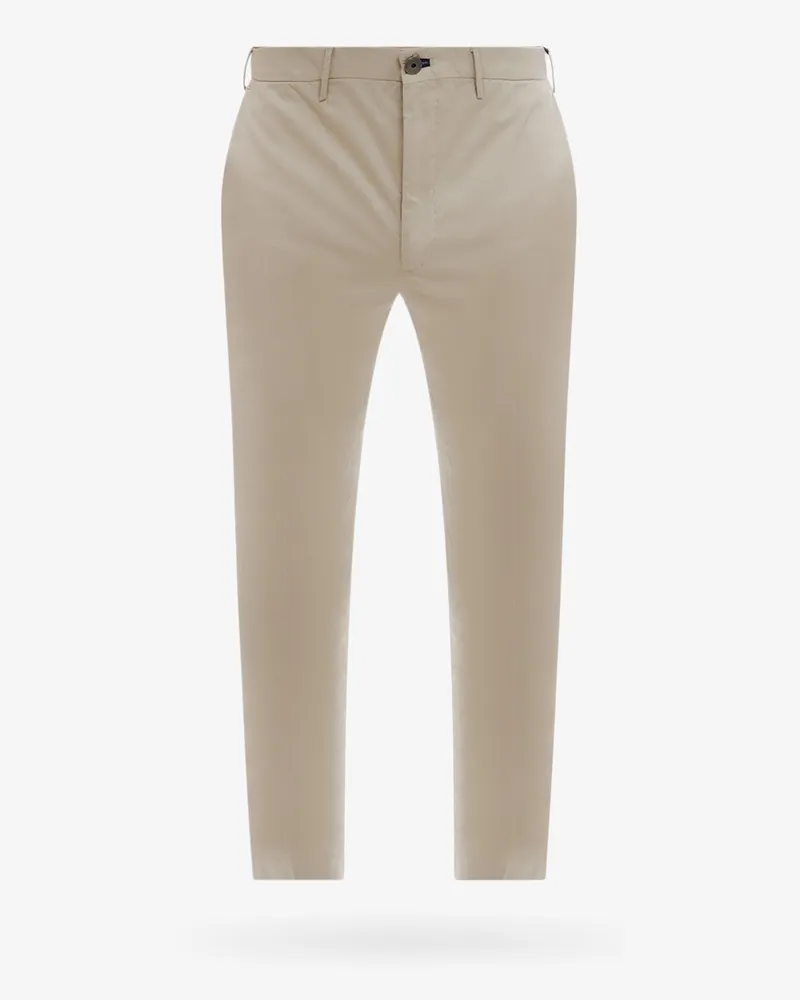 Incotex Tight fit sustainable cotton trouser -  - gender_Man Beige
