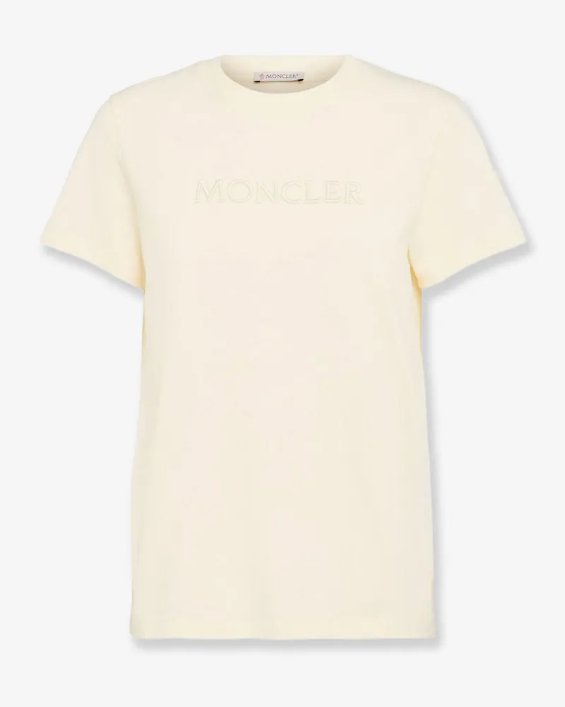 Moncler Biologic cotton t-shirt -  - gender_Woman White