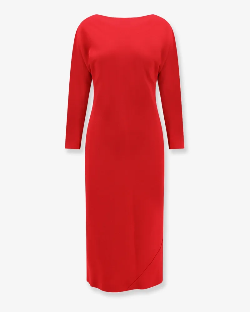 Alberta Ferretti Cady stretch enver satin dress -  - gender_Woman Red