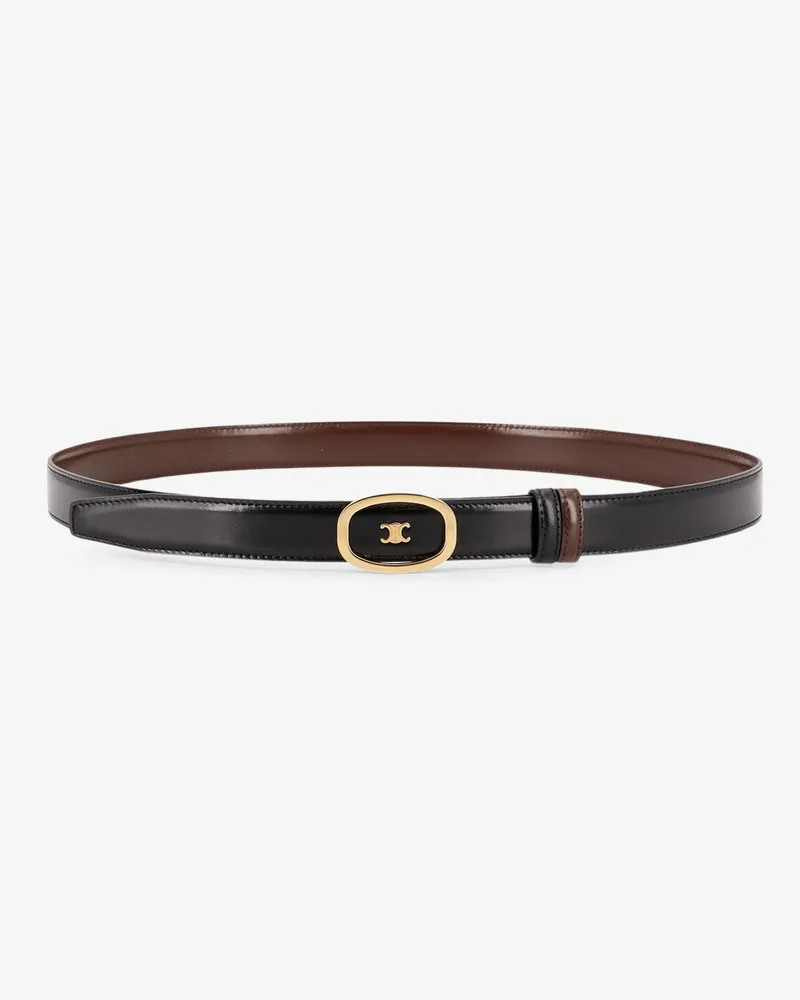 Celine Leather belt -  - gender_Woman Black