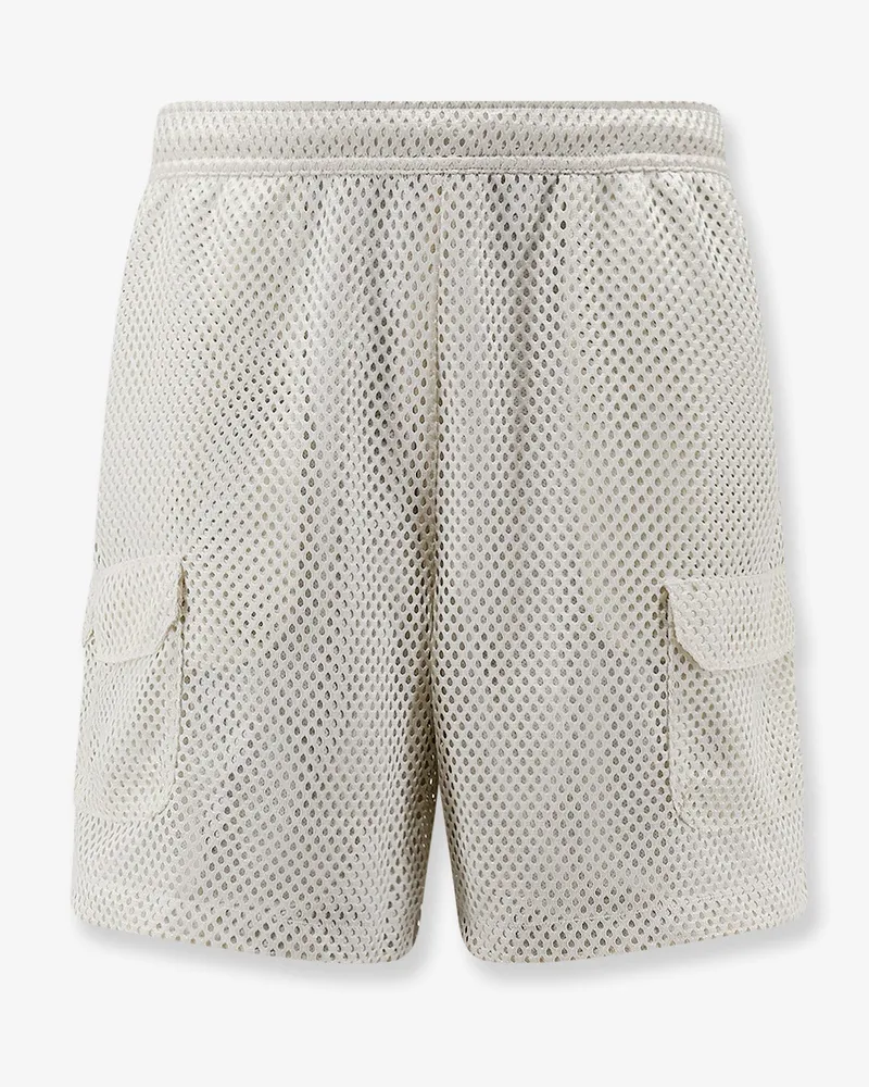 The North Face Nylon bermuda shorts with logo patch -  - gender_Man Beige