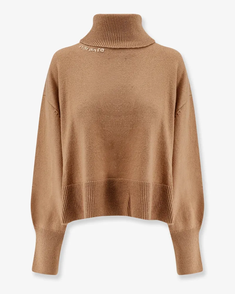 Axel Arigato Wool blend turtleneck sweater -  - gender_Woman Brown