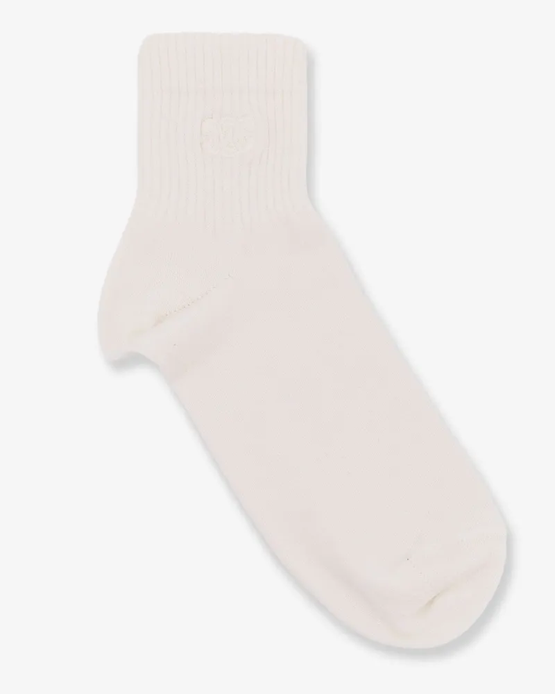 Celine Cotton socks -  - gender_Woman White