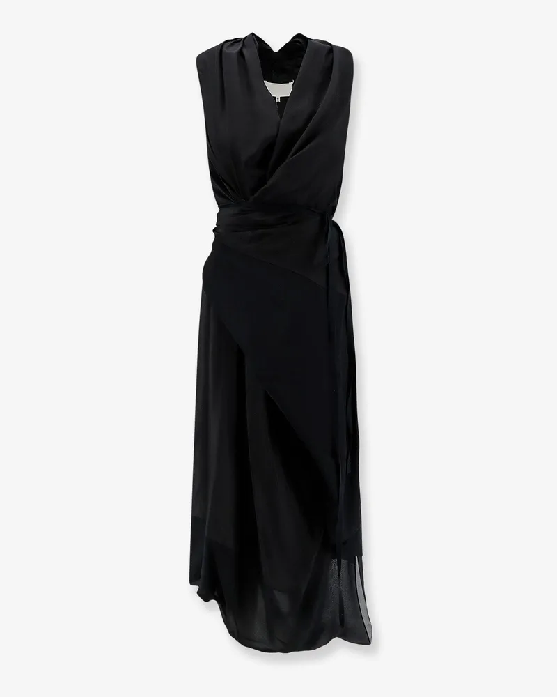 Maison Margiela Silk dress -  - gender_Woman Black