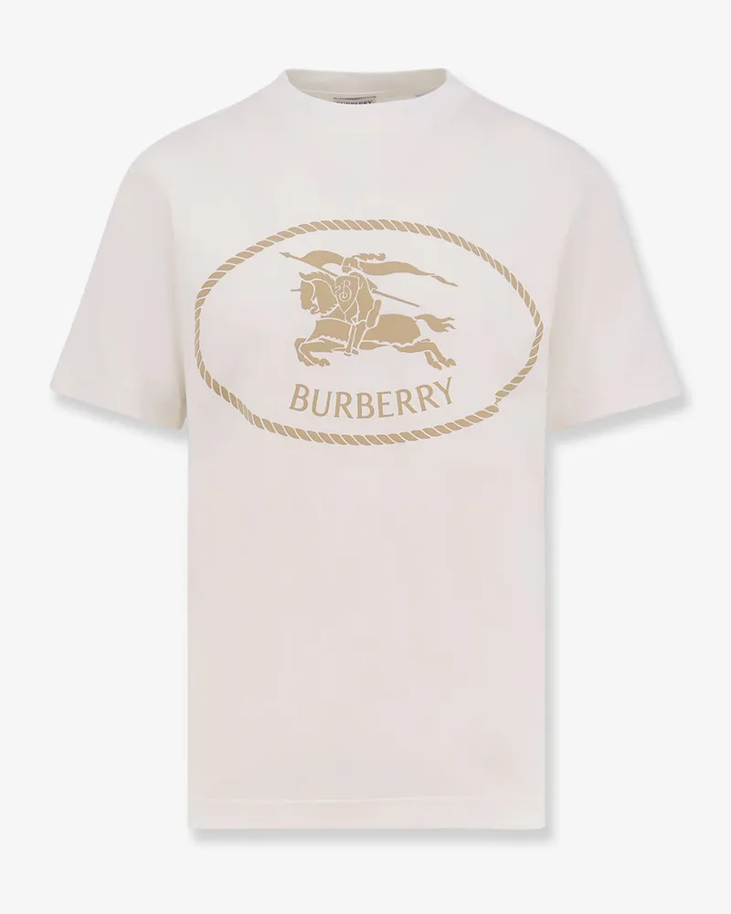 Burberry Seth organic cotton blend t-shirt -  - gender_Man White
