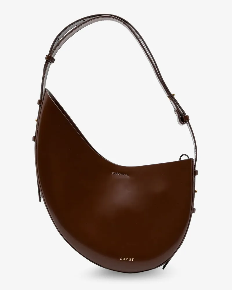 Soeur Wino leather shoulder bag -  - gender_Woman Brown