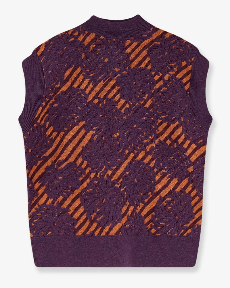 Dries van Noten Wool and viscose blend Tepic sweater -  - gender_Woman Purple