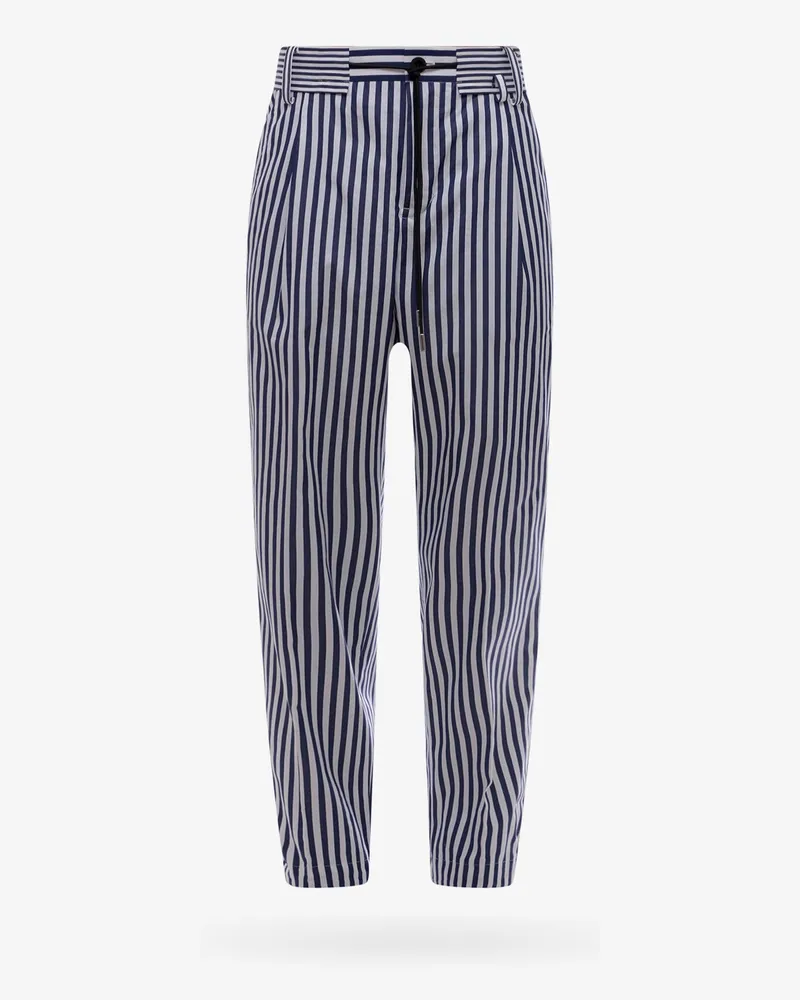 Sacai Striped cotton trouser -  - gender_Man Blue