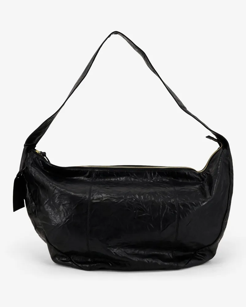 IBELIV Clip vegetable-tanned leather crossbody bag -  - gender_Woman Black