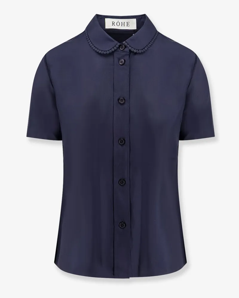Róhe Silk shirt -  - gender_Woman Blue