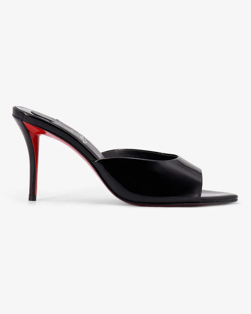 Christian Louboutin Miss Z Mule 80 patent leather sandals -  - gender_Woman Black