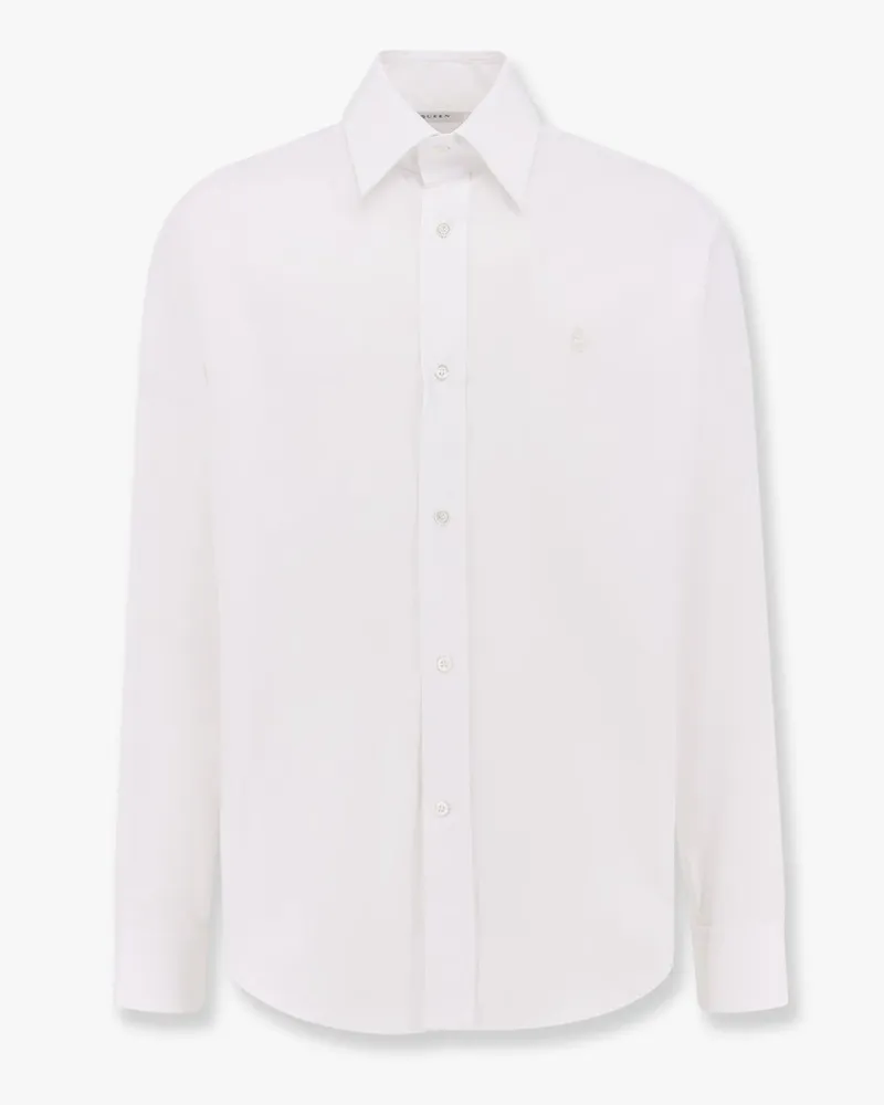 Alexander McQueen Skull organic cotton shirt -  - gender_Man White