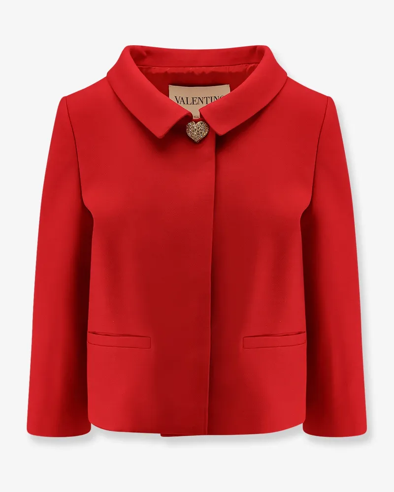 Valentino Garavani Crepe Couture Blazer -  - gender_Woman Red