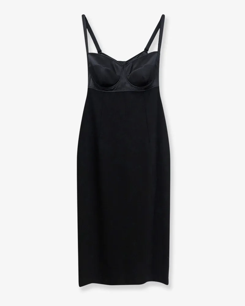 Dolce & Gabbana Stretch Fabric Dress -  - gender_Woman Black