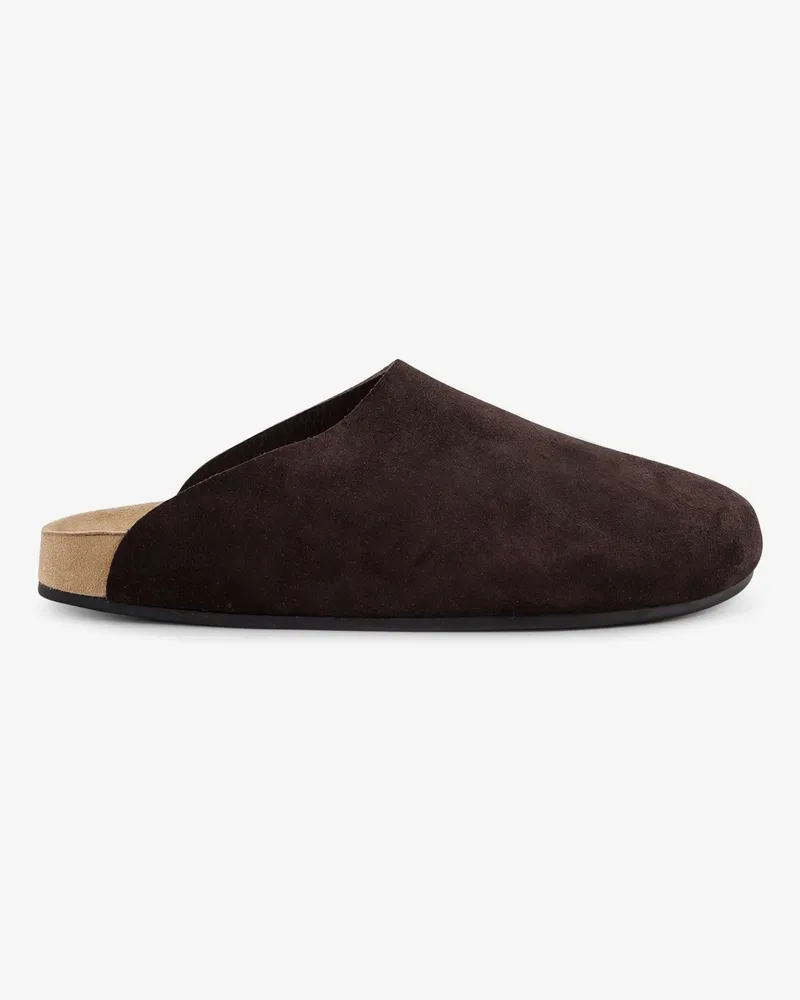The Row Hudson Two suede sandals -  - gender_Woman Brown