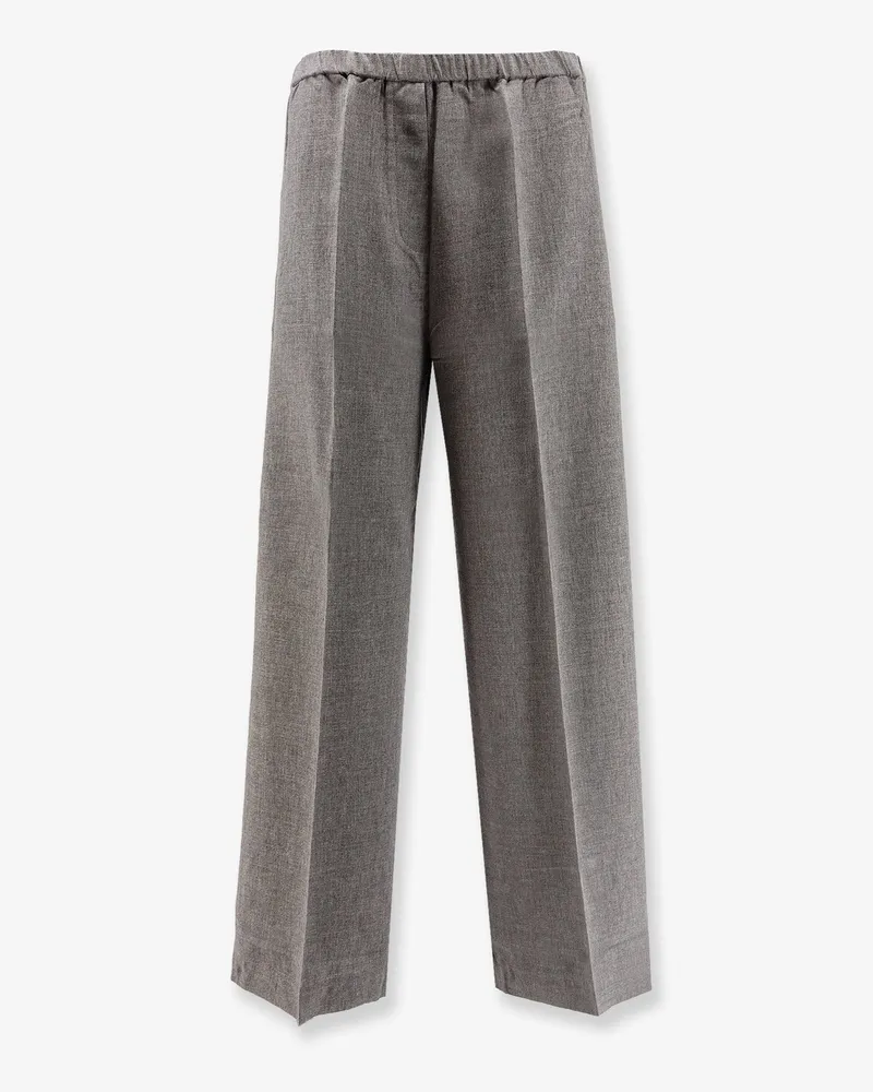 Totême Viscose trousers -  - gender_Woman Grey
