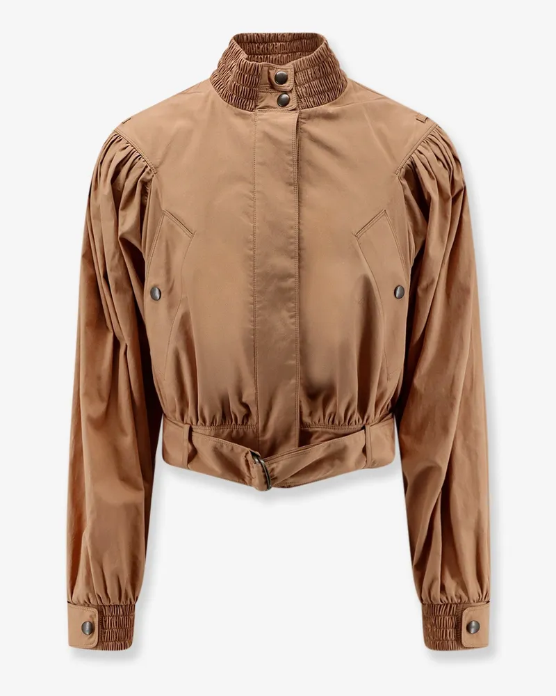 Chloé Cotton jacket with belt -  - gender_Woman Pink