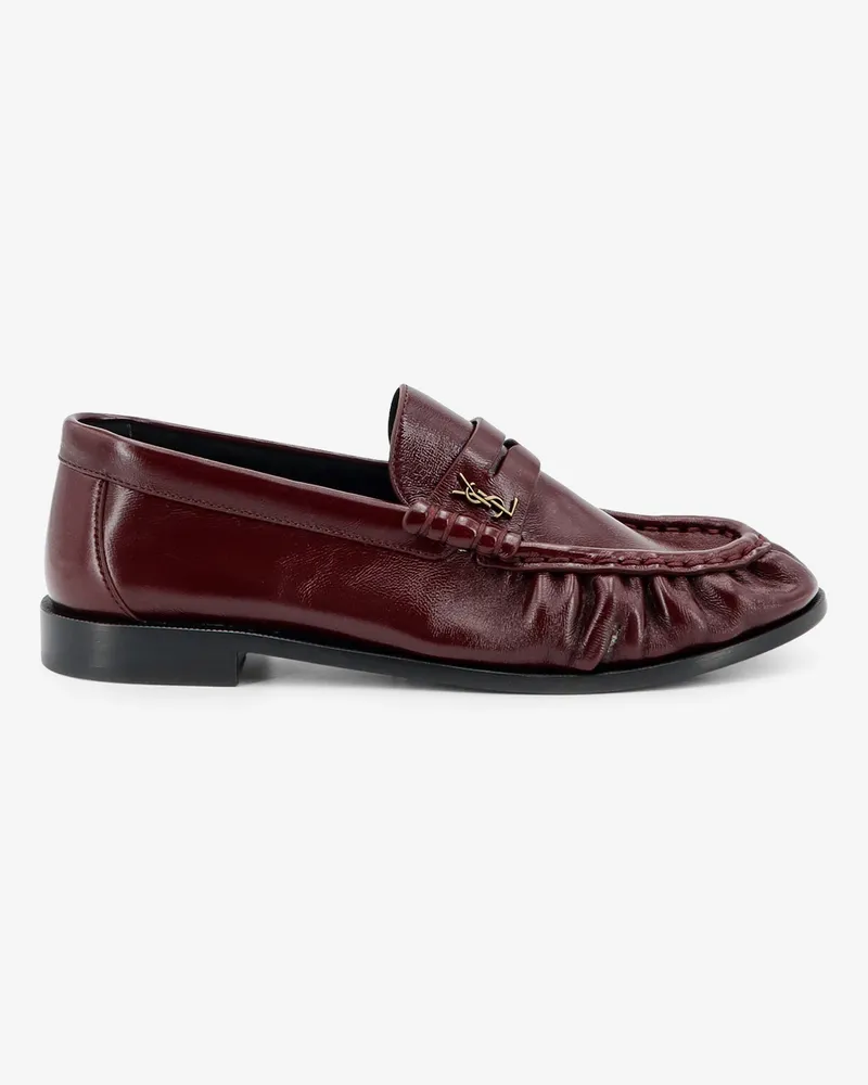 Saint Laurent Le Loafer leather loafers -  - gender_Woman Red