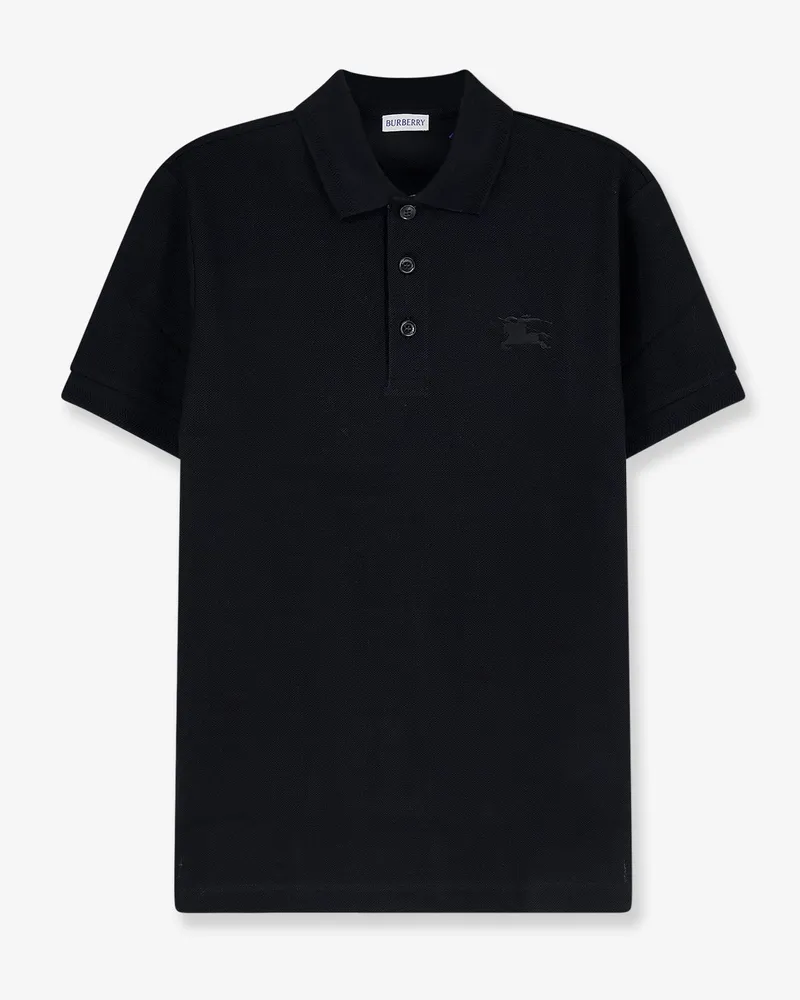 Burberry Cotton polo shirt -  - gender_Man Black