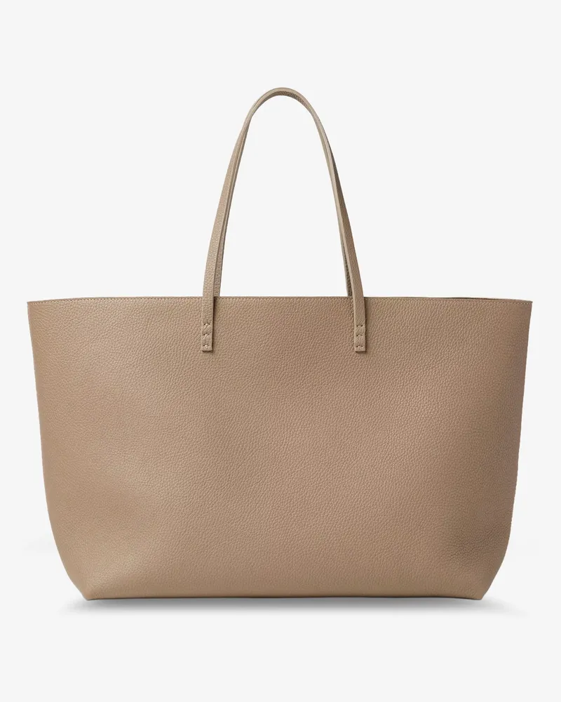 Fendi Roll Medium Leather Shopping Bag -  - gender_Woman Beige