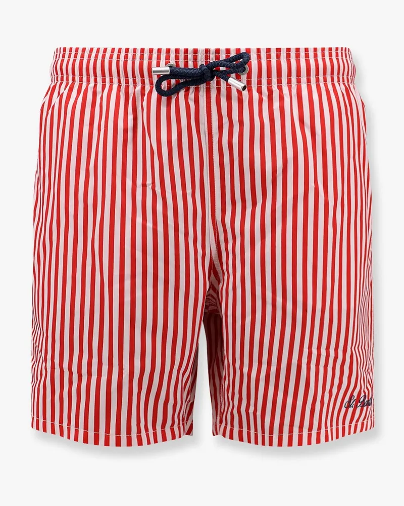MC2 Saint Barth Recycled nylon swim trunks with gustavia stripes print -  - gender_Man 