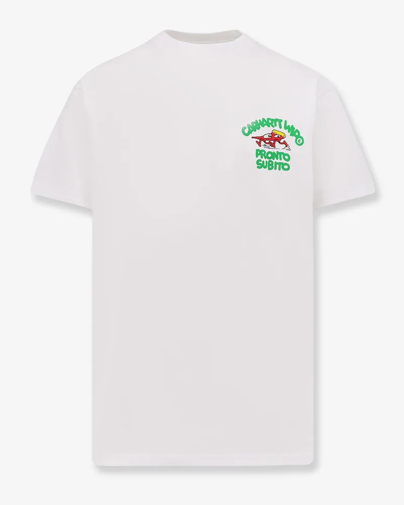 Carhartt WIP Organic cotton t-shirt -  - gender_Man White