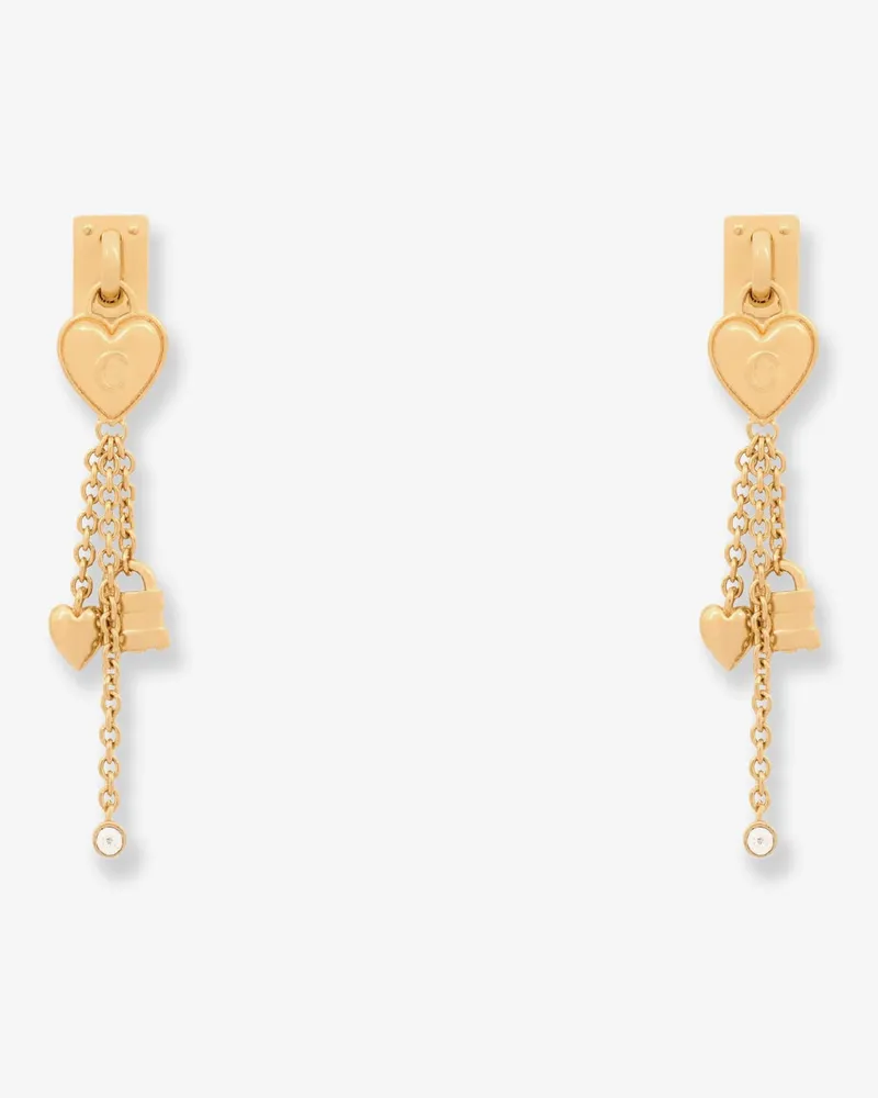 Chloé Mini Paddington Brass Earrings -  - gender_Woman Gold