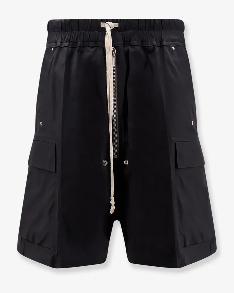 Rick Owens Organic cotton shorts -  - gender_Man Black