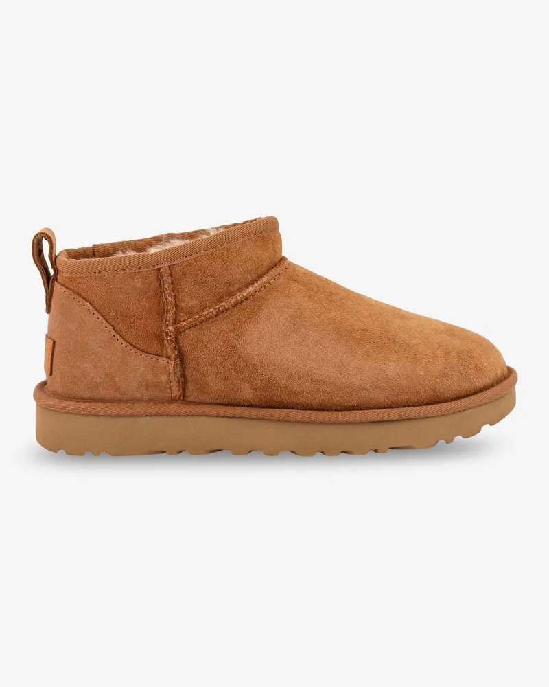 UGG Classic Ultra Mini suede ankle boots -  - gender_Woman Brown