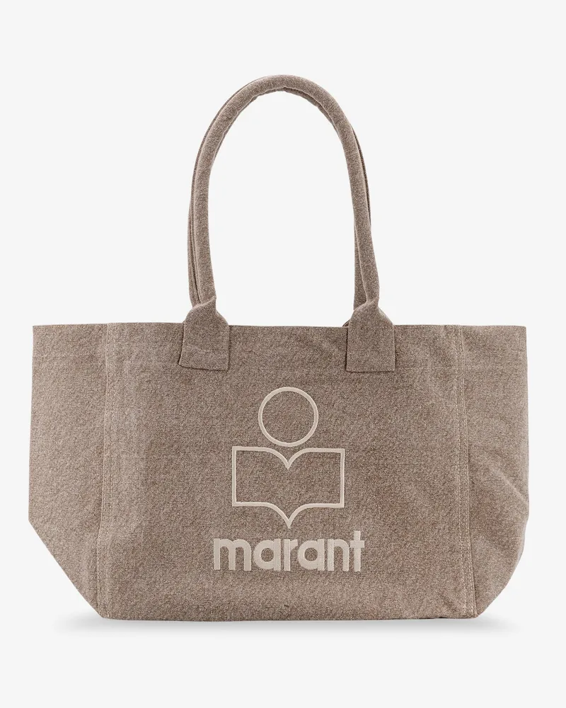 Isabel Marant Yenky Zipped Cotton Shoulder Bag -  - gender_Woman Beige
