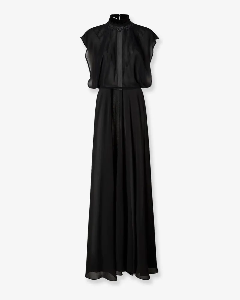 Fendi Georgette Dress -  - gender_Woman Black
