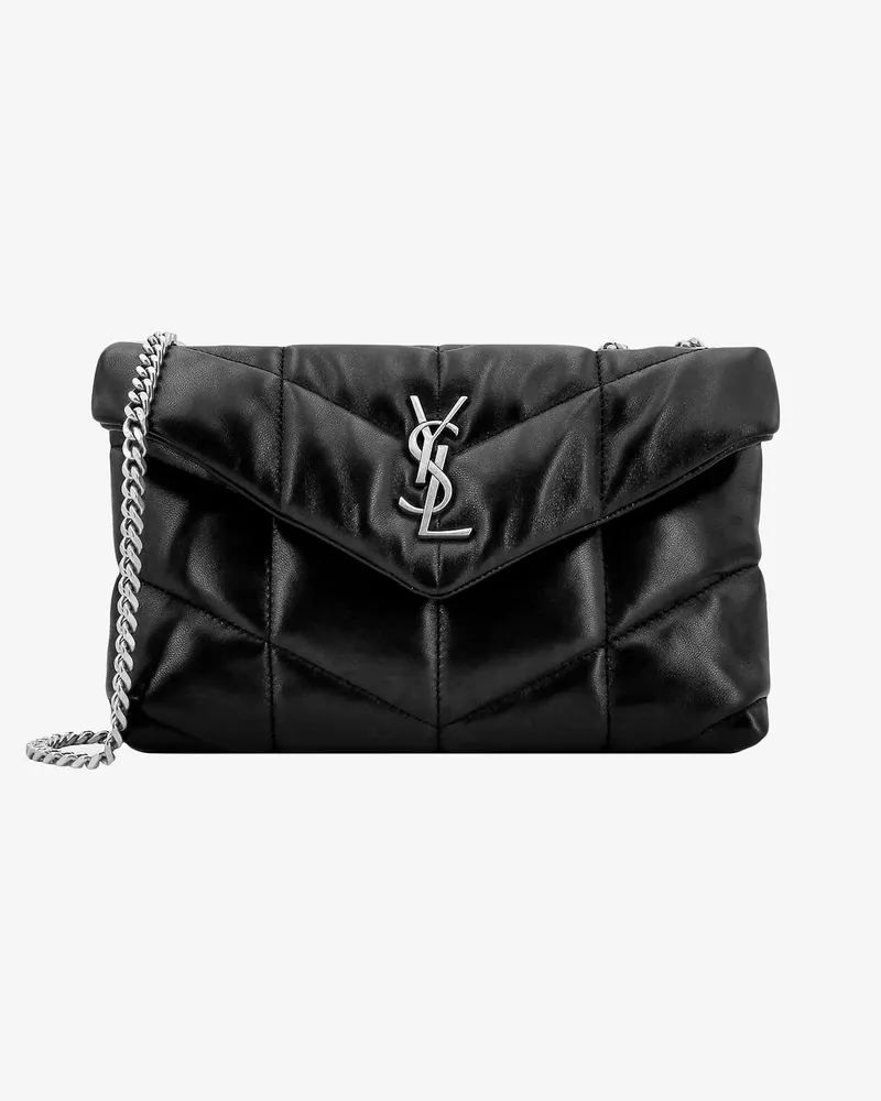 Saint Laurent Loulou Puffer Toy matelassé leather crossbody bag -  - gender_Woman Black
