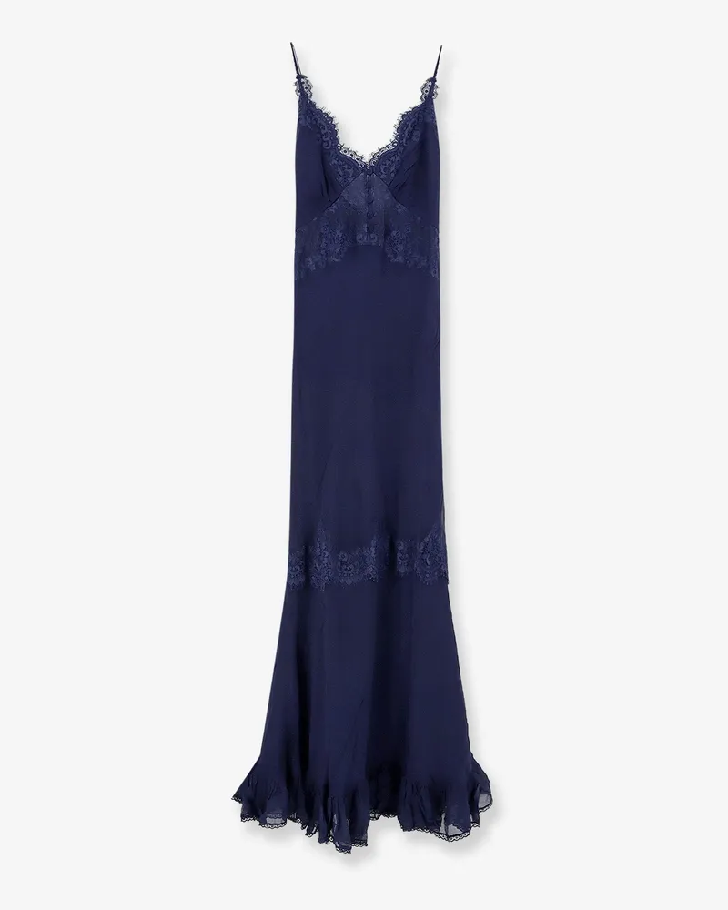Self-Portrait Georgette maxi dress -  - gender_Woman Blue