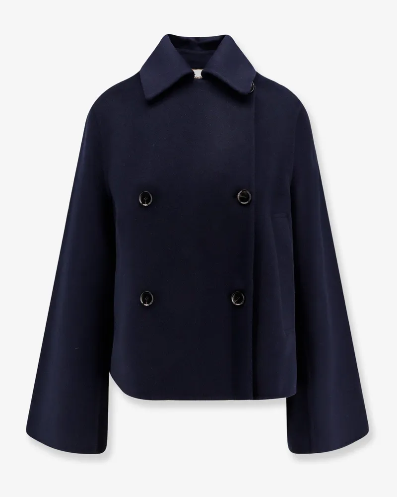 Semicouture Wool caban -  - gender_Woman Blue