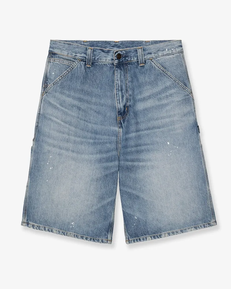 Carhartt WIP Og Single Knee Short blue denim bermuda shorts -  - gender_Man Blue