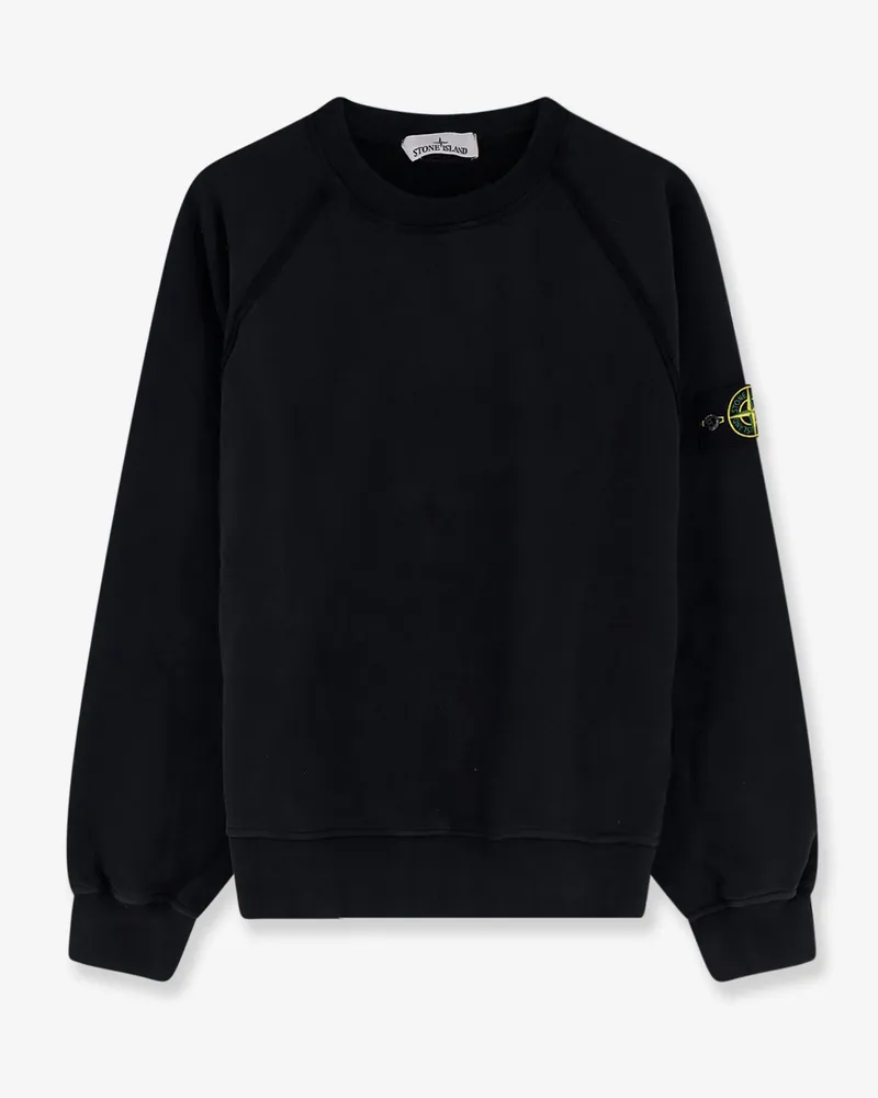Stone Island Organic cotton sweatshirt -  - gender_Man Black