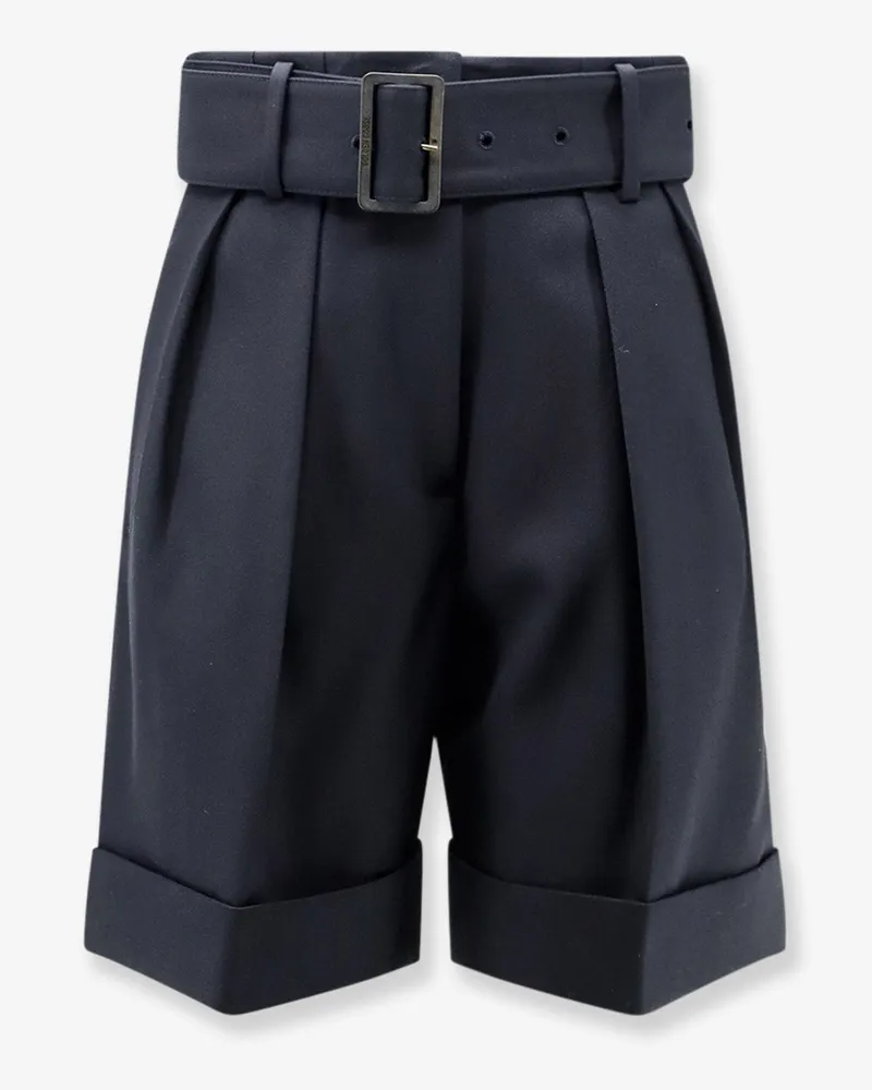 Golden Goose Demetra shorts with belt -  - gender_Woman Blue