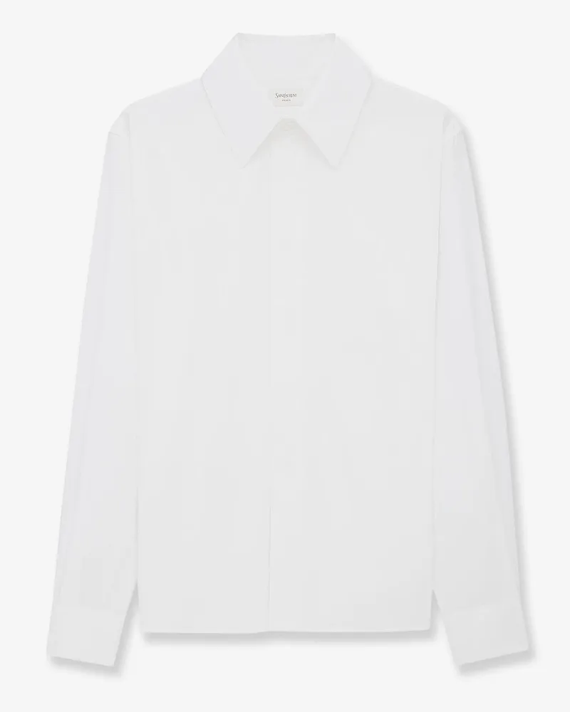 Saint Laurent Cotton shirt -  - gender_Man White