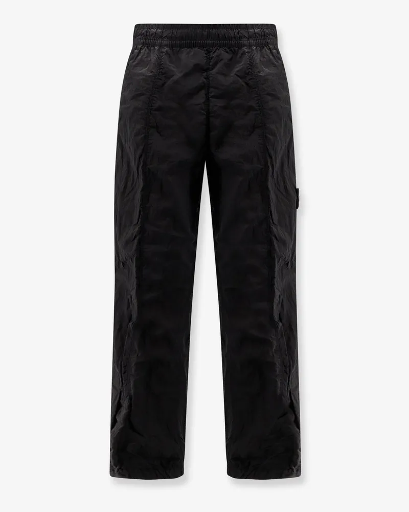 Stone Island Nylon cargo trousers -  - gender_Man Black