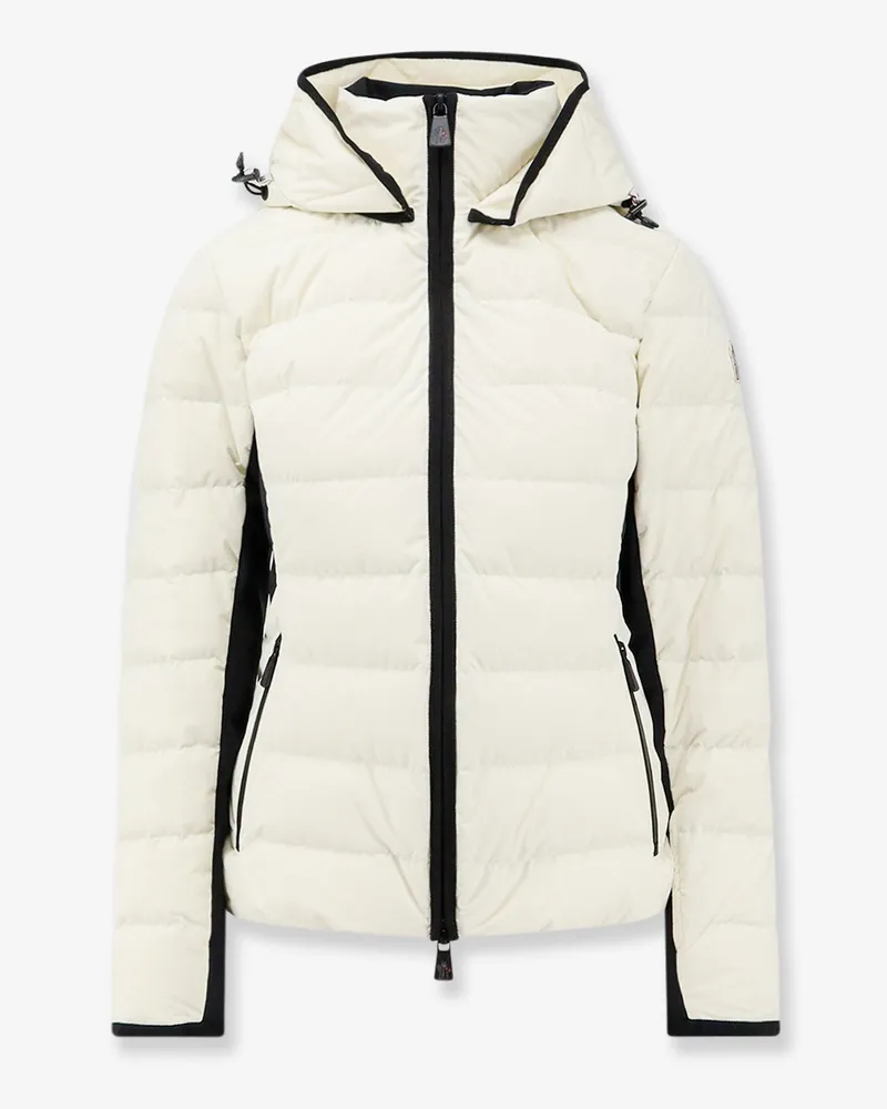 Moncler Lamouras Waterproof Hodded Down Jacket -  - gender_Woman White