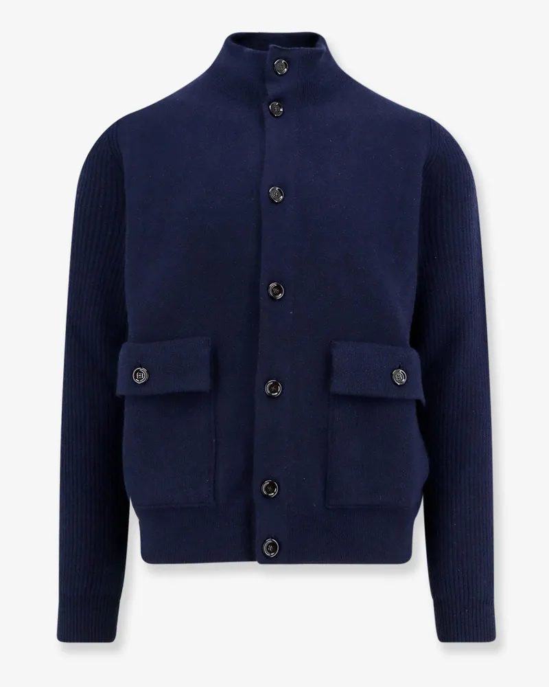 LARDINI Wool cardigan -  - gender_Man Blue