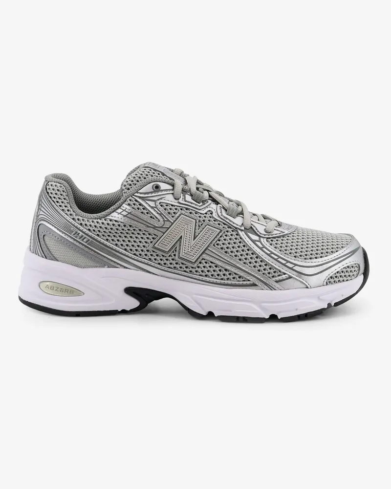 New Balance 740 mesh sneakers with iconic contrasting side logo -  - gender_Unisex Grey