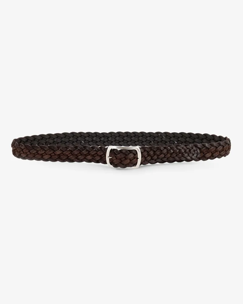 Orciani Suede belt -  - gender_Man Brown
