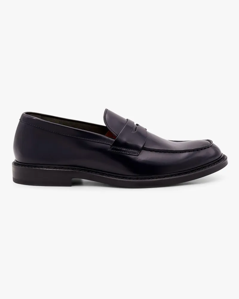 Doucal´s Penny leather loafers -  - gender_Man Black