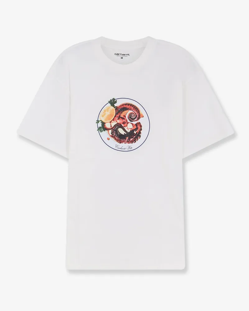 Carhartt WIP Octopus cotton T-shirt -  - gender_Man White