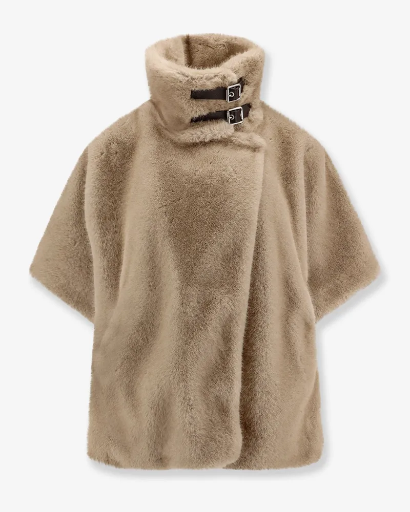 Pinko Comodino Cappa eco fur -  - gender_Woman Beige