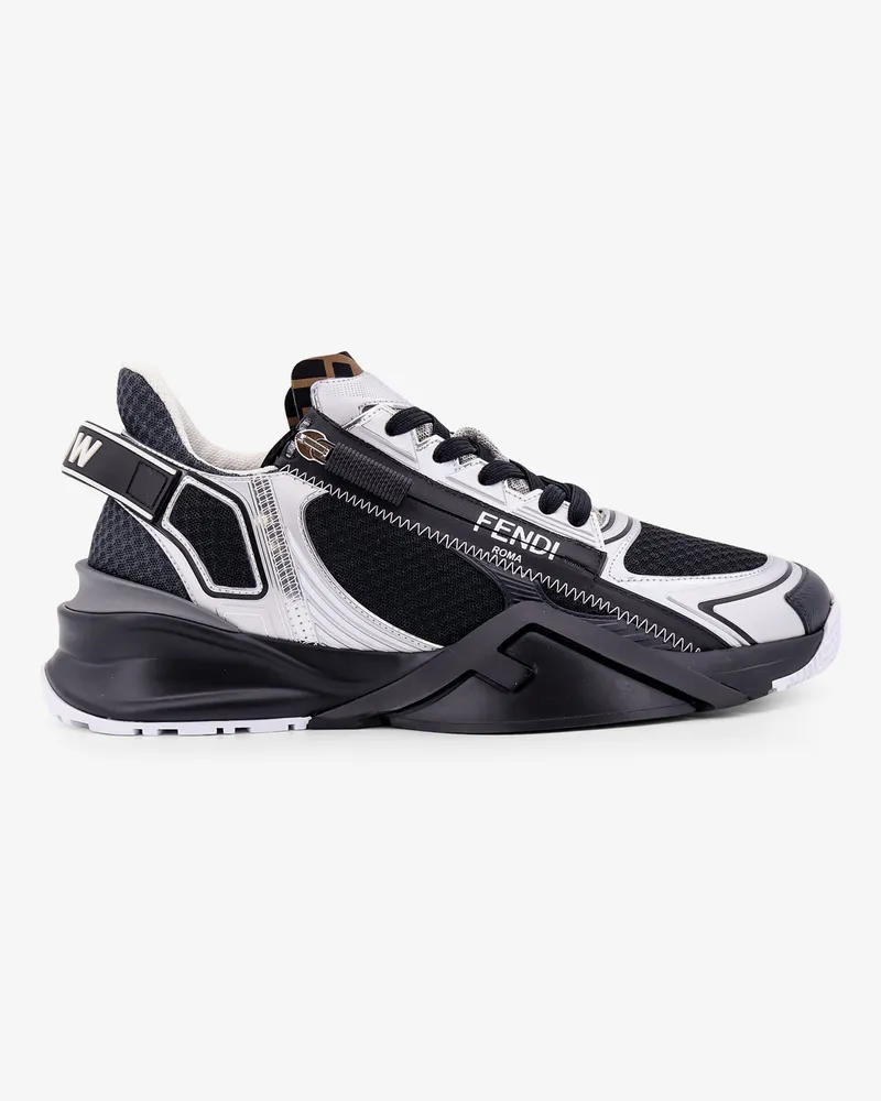 Fendi Flow mesh sneakers with ff detail -  - gender_Man Grey